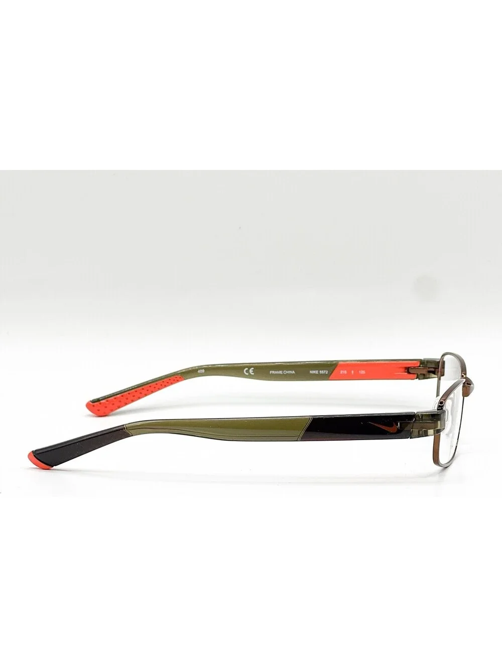 Nike 5572 215 Brown/Orange Authentic Eyeglasses 46-15-125